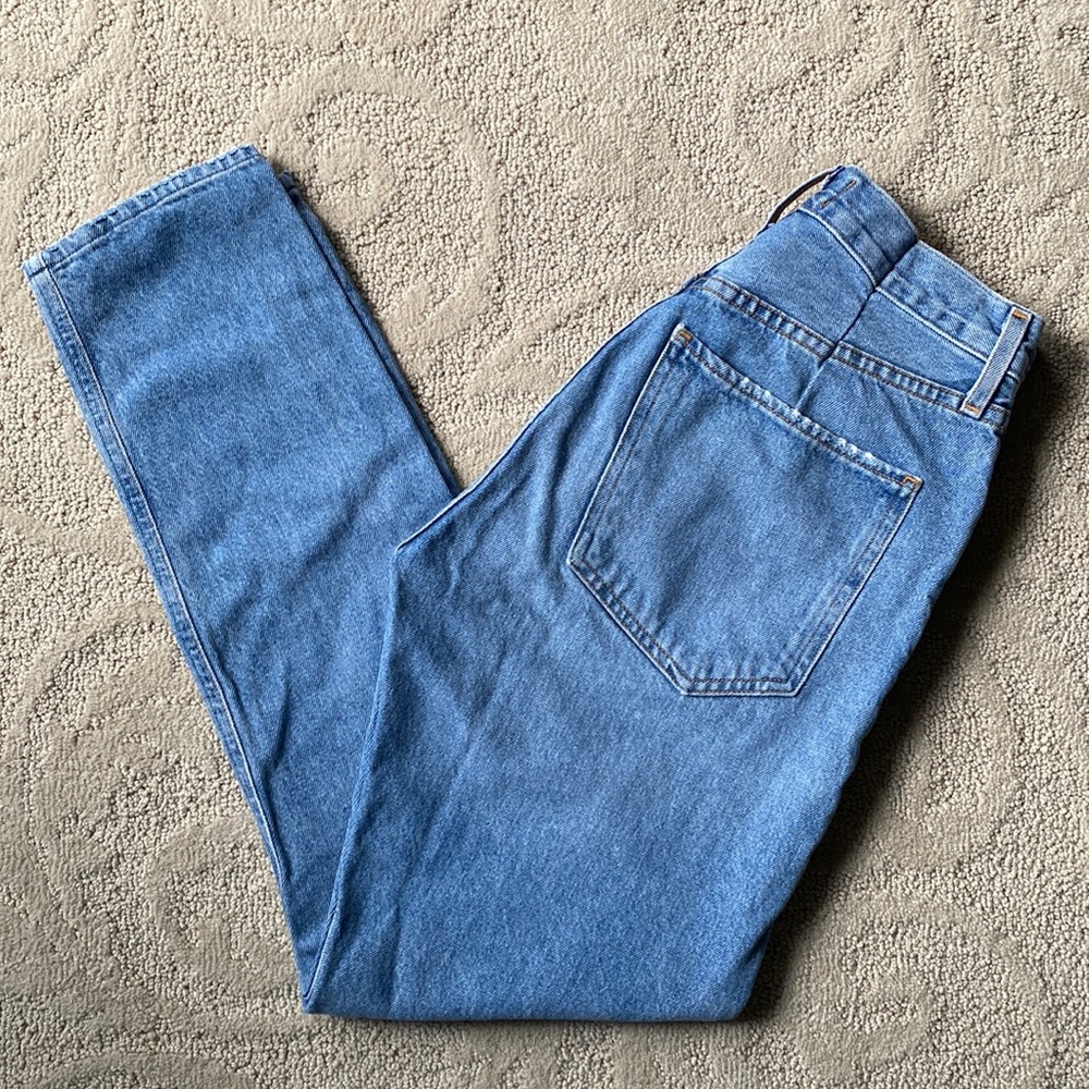 LIKE NEW Agolde | Jamie High Rise Jean Size 25 with Reversible Waist Alteration